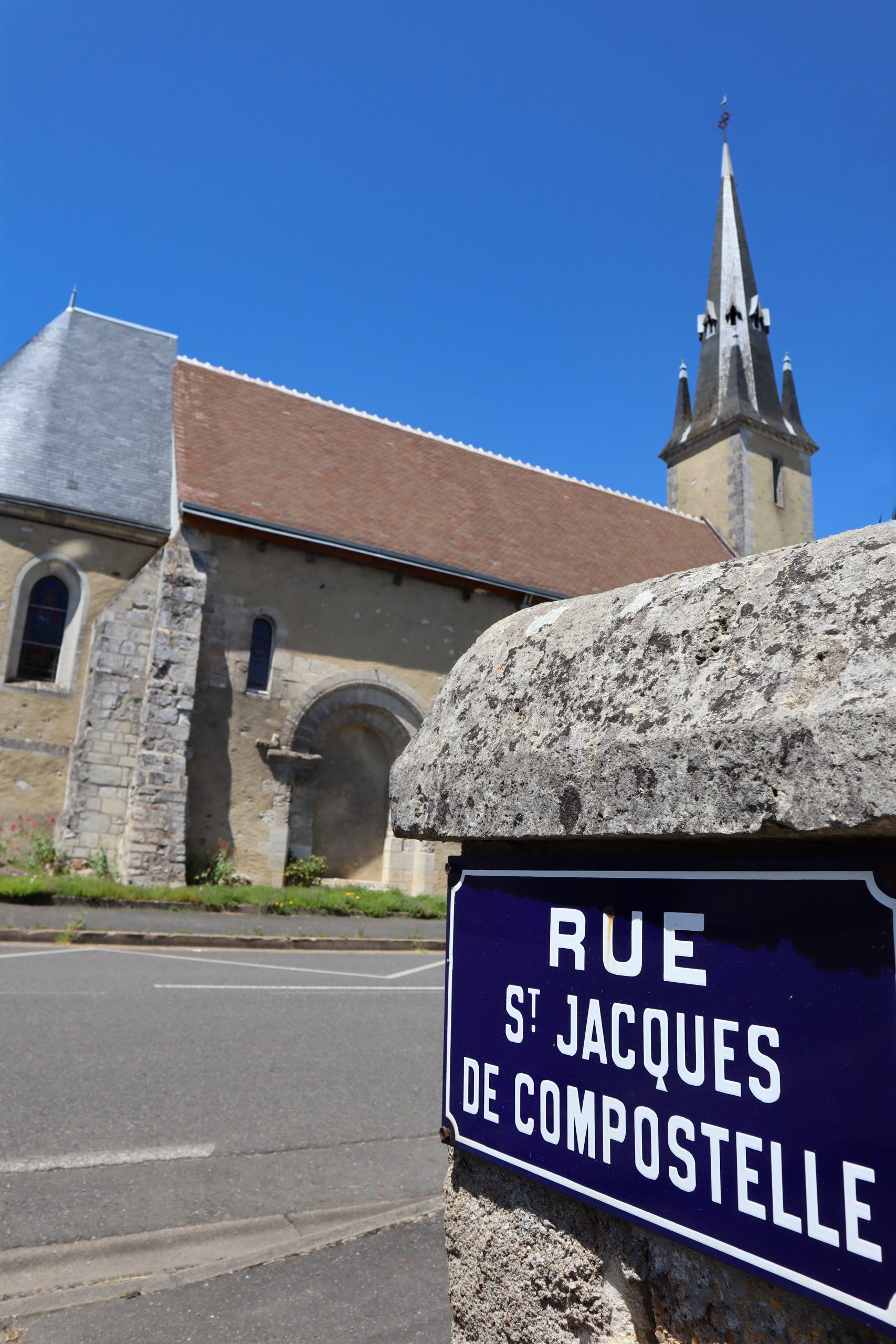 Rue saint jacques de compostelle